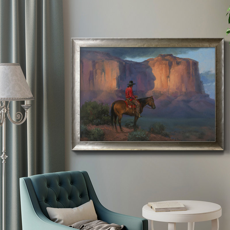 Navajo Shadows - reproduction d'art sur toile, H 16 po x l 20 po x P 2,5 po