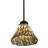 Dawlish 1 - Light Black Textured Cone Pendant