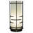 12"H Revival Deco Table Lantern