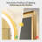 Aluminium Oval Wall Mirror-703362300