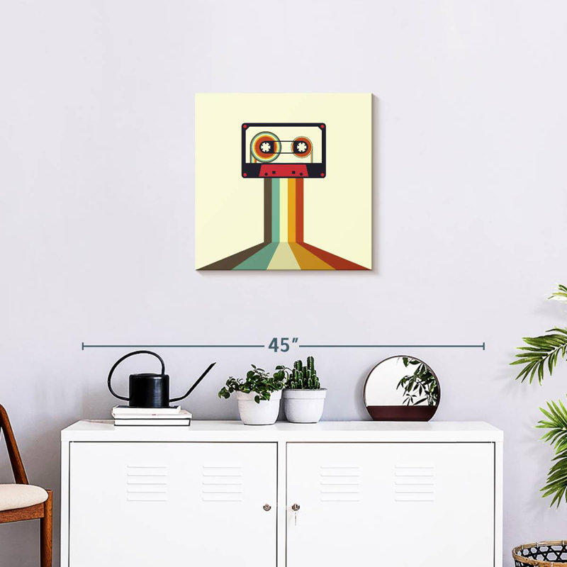 Abarca Retro Cassette, 20" H x 20" W