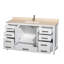 Sheffield 60" Single Bathroom Vanity Set-97651120