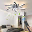 Ventilateur de plafond 30,7 po avec lumières, télécommande 3 températures de couleur, ventilateur à 6 vitesses-138203498