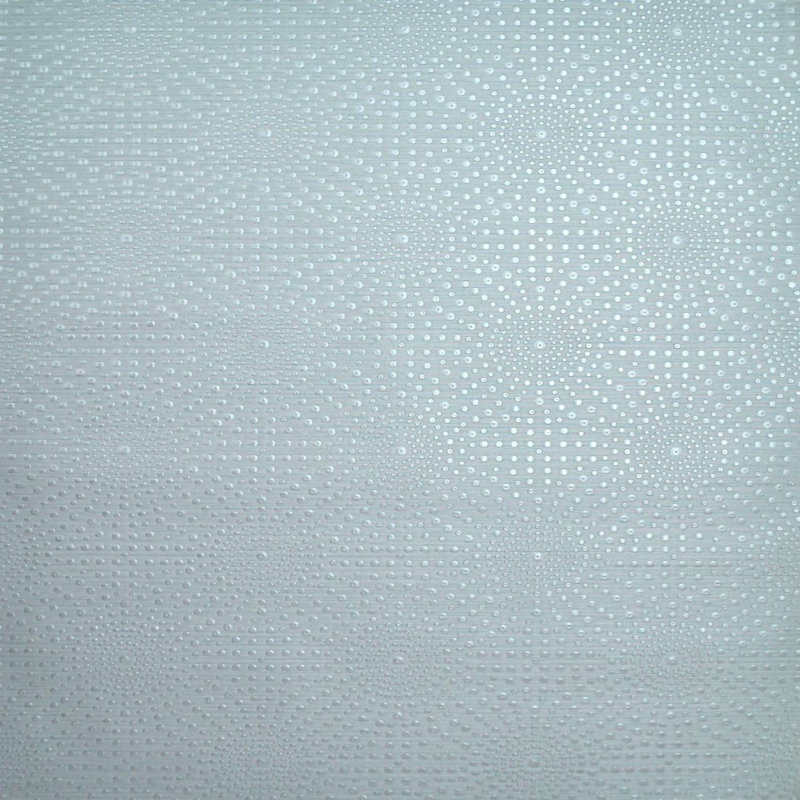Rouleau de papier peint circulaire Mid L 33 pi x l 21 po Mid Century, Bleu / Aqua Clair
