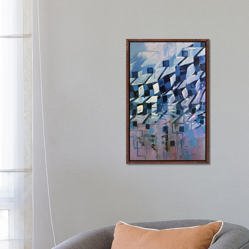 Winter Coat 1 Piece Painting on Canvas, 66.04 cm H x 45.72 cm W, Classic Brown Wood Framed