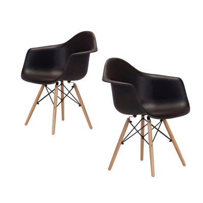 Chaise avec accoudoirs Chaya
