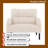Corduroy Accent Chair with Ergonomic Design with Side Pockets, Solid Wood Frame-314486039