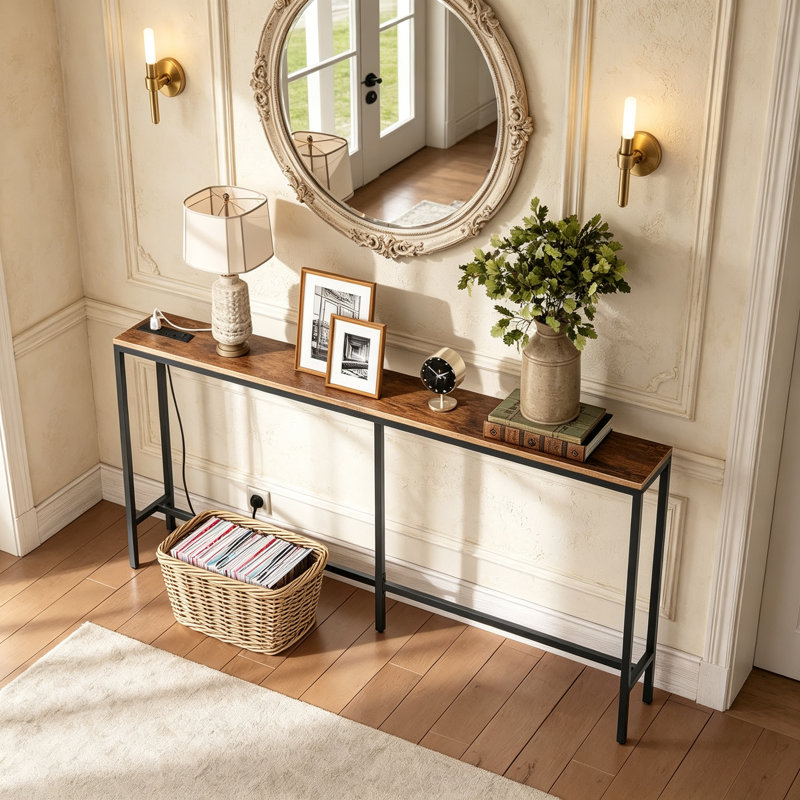160 cm W Console Table