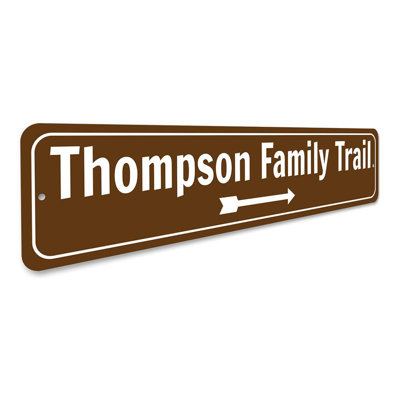 Trail Aluminum Sign