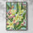 Floral Vibration II Framed Print - Solid Wood-194272376