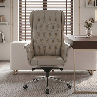 Red Barrel Studio Leather Executive Chair