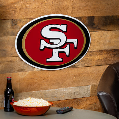 San Francisco 49ers Layered Metal Wall Art
