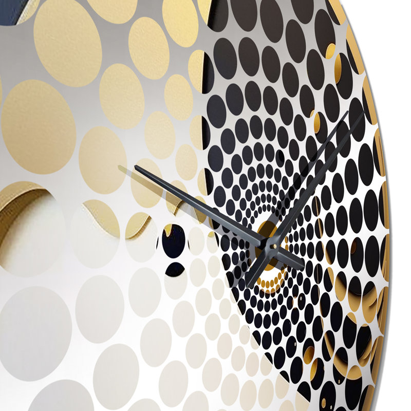 Sadri - Horloge murale géométrique abstraite, Petit
