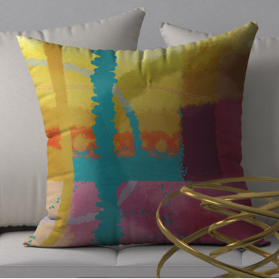  Plenty Gentle Square Pillow Cover & Insert