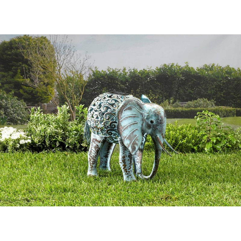 Halter Animals Weather Resistant Metal Garden Statue