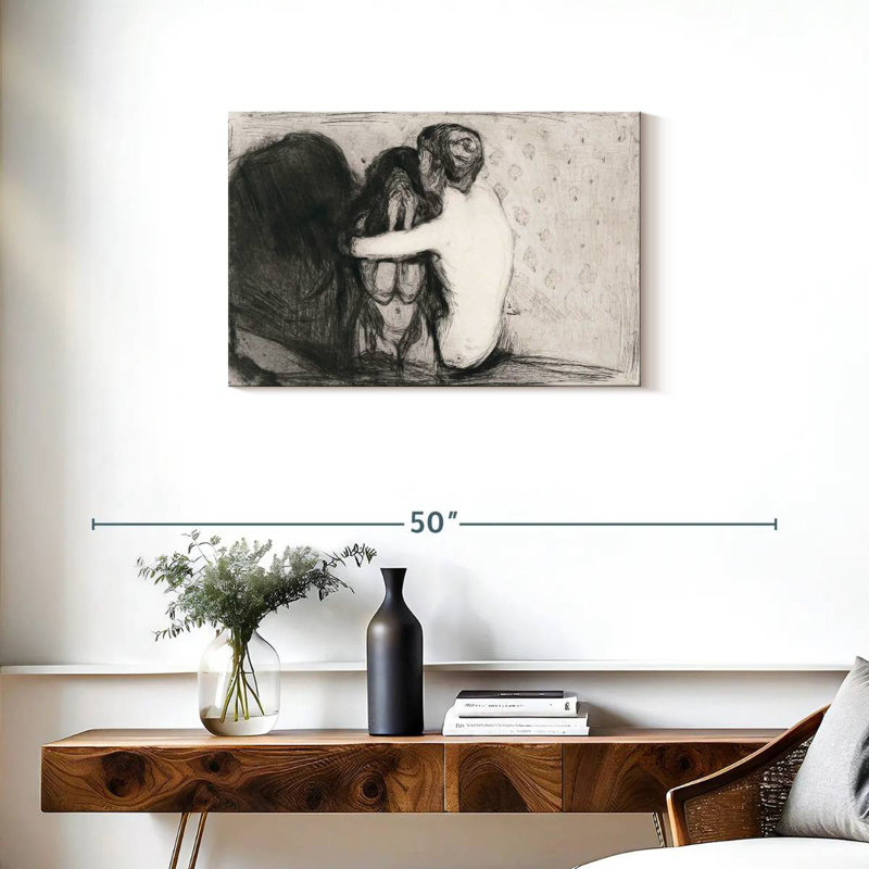 Consolation - 1894, H 20 po x l 30 po