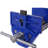 Rapid Action Woodworking Vise  Quick Release Lever For Quick Adjustments  7 Inch Jaw Width  Made With Heavy-Duty Cast Iron ,Blue-126279455-126279456