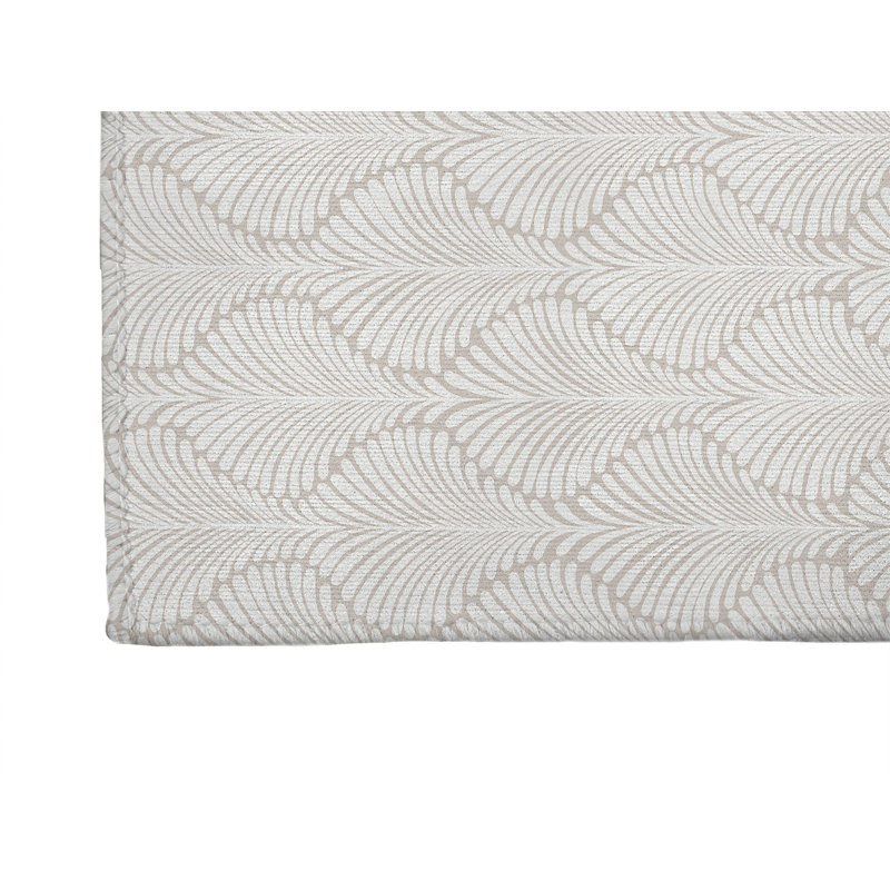 Elegant Palms Non-Slip Outdoor Rug, Rectangle 4' x 6'