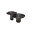 Zachary Glass Round Coffee Table