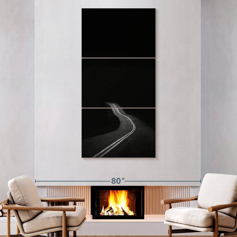Road To Nowhere, 80" H x 39" W