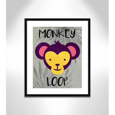 «Monkey Loop», impression sur papier