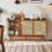 Mid-Century Modern Walnut Solid Wood Sideboard