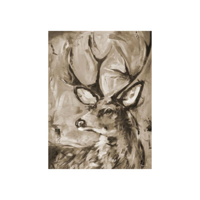 Buck Painting by Altamura Stefano