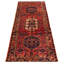 Tapis rouge anadol noué à la main de conception unique 3 pi 3 po x 10 pi 1 po