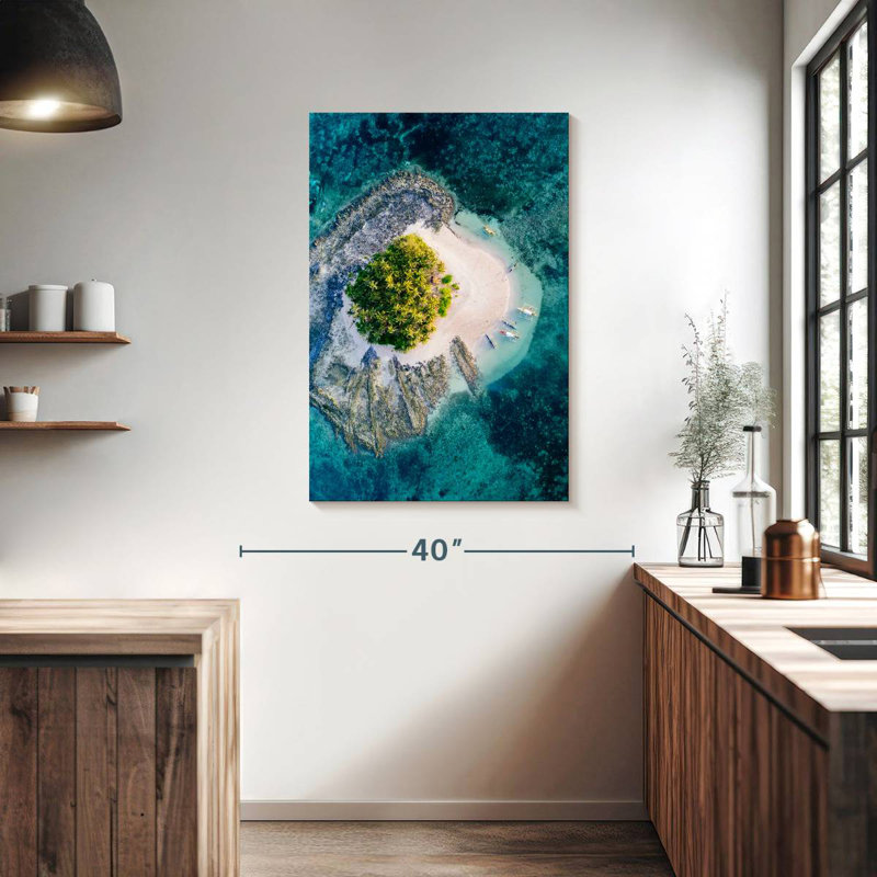 Gillard Reef Island, 39" H x 26" W