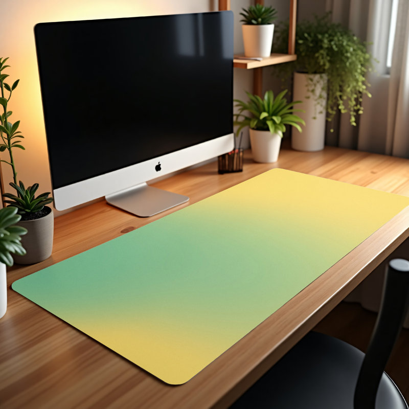 Polyester Desk Pad, 23.6x13.8
