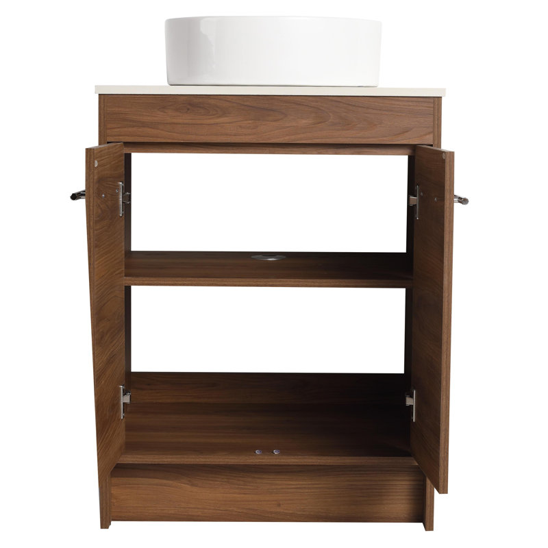 Meuble-lavabo simple avec comptoir Mathijs 47,24