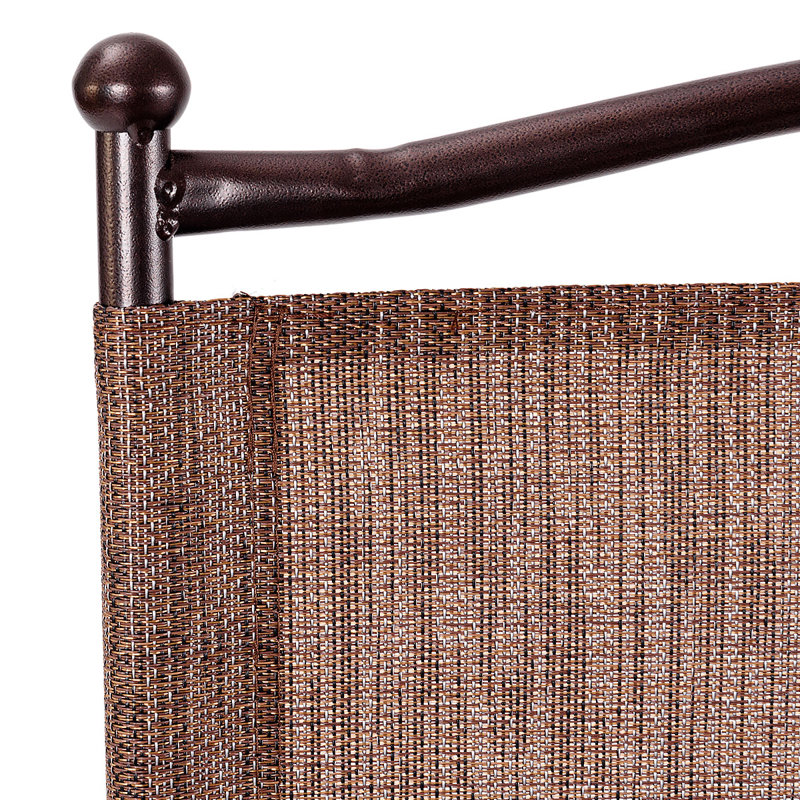 Breinigsville Folding Deck Chair, Brown