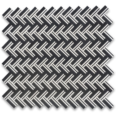 Carreau de mosaïque 12 po x 11 po