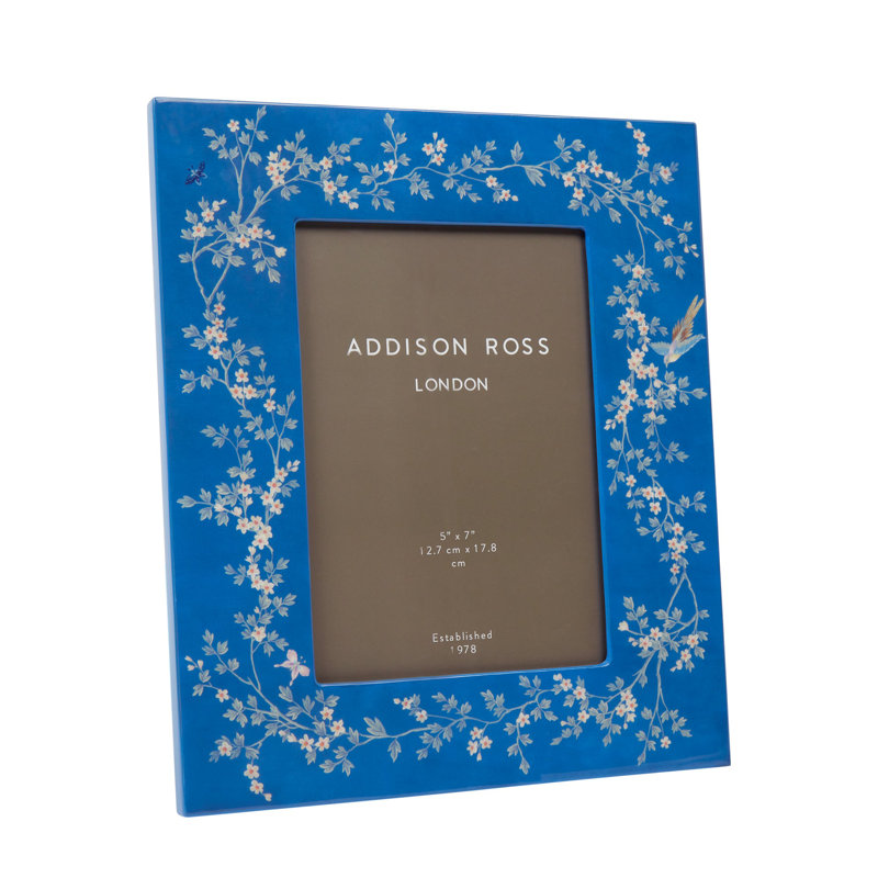 Cadre Chinoiserie, Bleu