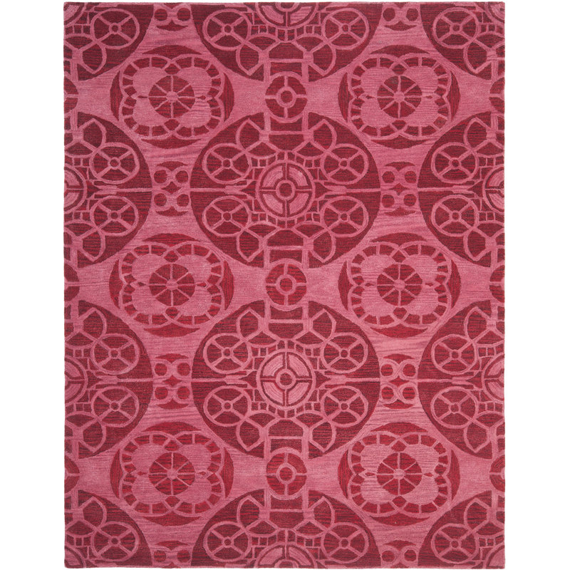 Mclean Geometric Wool Hand Woven Area Rug, Rectangle 243 x 304cm