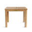 Bahama Outdoor Square Teak Bistro Table