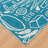 Sportsglyphs Tennis Ivory Power Loom Polyester Area Rug-120232866-98943926
