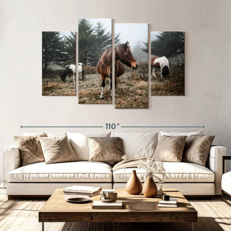 In The Wild, 54" H x 84" W