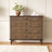 Large 4-Drawer Chest With Solid Wood, Antique Design, Metal Knobs, And Safety Features For Bedroom & Nursery-1479279616