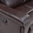 Ilkeston 81.6" Wide Vegan Leather Manual Reclining Sofa, 3-Seater Recliner Couch with Cup Holders-109196132