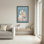 «Serene Beauty Floral and Spa Elements», ensemble de 1 reproduction d'art sur toile tendue