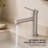  Veil  Single-Hole Single-handle Bathroom Faucet with Drain Assembly-95166358