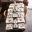 60 Piece Porcelain China Dinnerware Set, Service for 12 