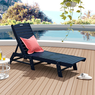 Laguna Outdoor HDPE Chaise Lounge