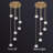 Bawi 7 - Light Geometric Chandelier