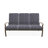 Askar 71.5'' Wide Powder Coated Aluminum Patio Sofa with Cushions-25943327-25943359