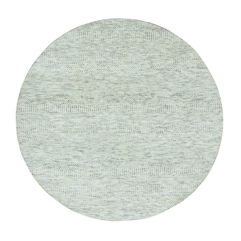 Shaunel One-of-a-Kind 6' X 6' New Age Round Wool Area Rug