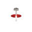 Pospisil 1-Light Semi Flush Mount