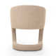 Gerena Upholstered Back Arm Chair in Neutral