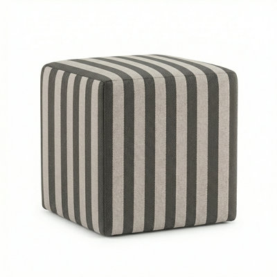 Berlin Gardens Lily Hive 16" Square Outdoor Pouf